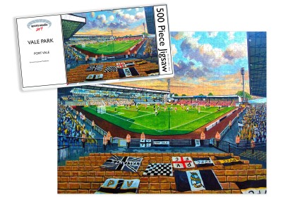 Vale Park Stadium Fine Art Jigsaw Puzzle  - Port Vale FC